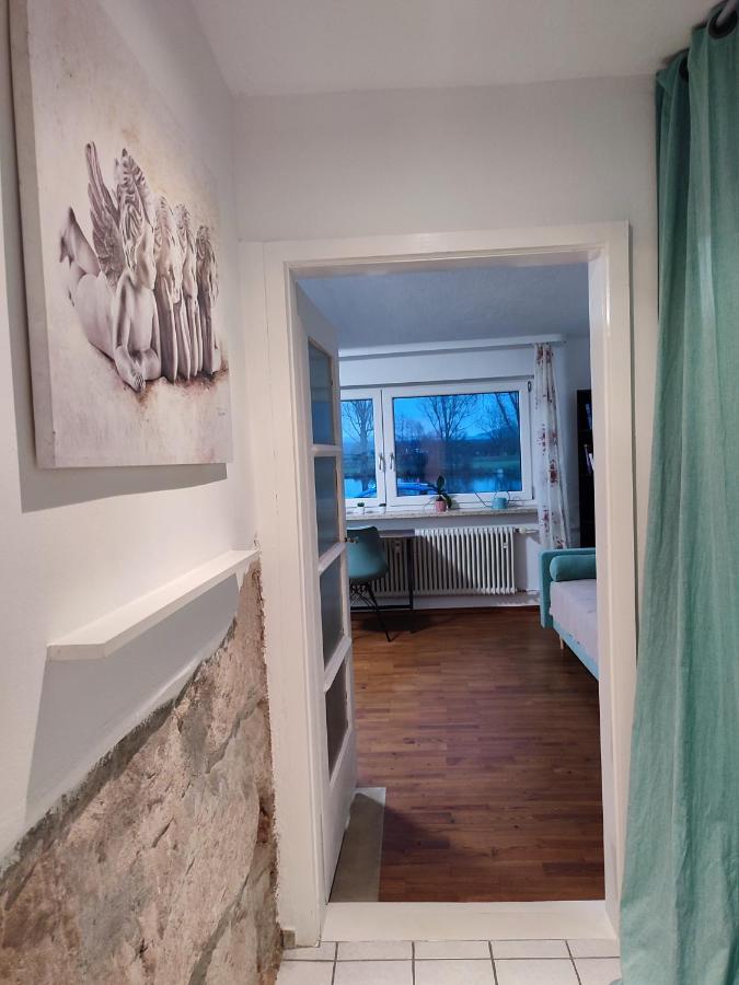 Gemuetliche Zwei-Zimmer-Wohnung Am Regnitzufer Bamberga Esterno foto